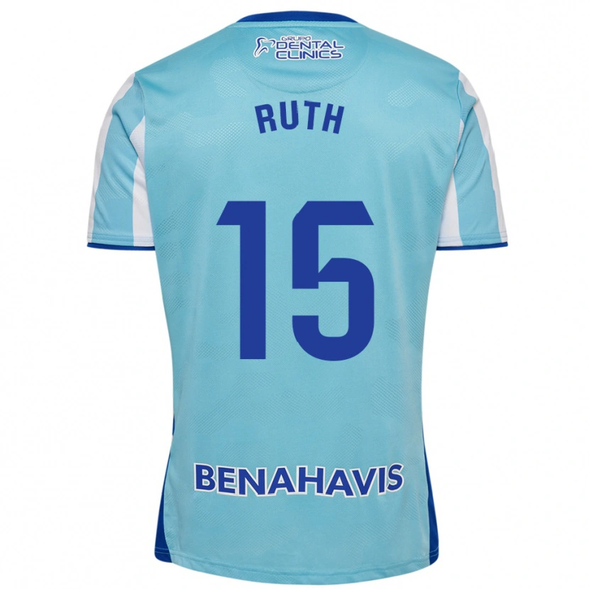 Danxen Dames Ruth #15 Hemelsblauw Wit Thuisshirt Thuistenue 2025/26 T-Shirt
