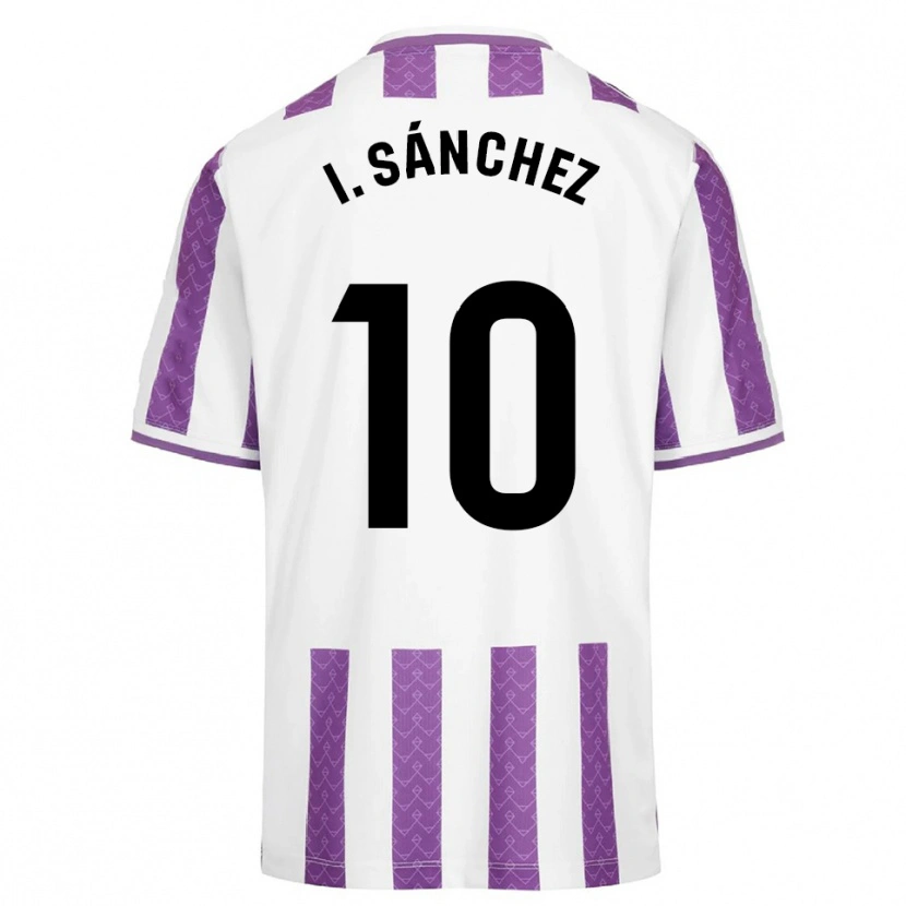 Danxen Dames Iván Sánchez #10 Paars Wit Thuisshirt Thuistenue 2025/26 T-Shirt