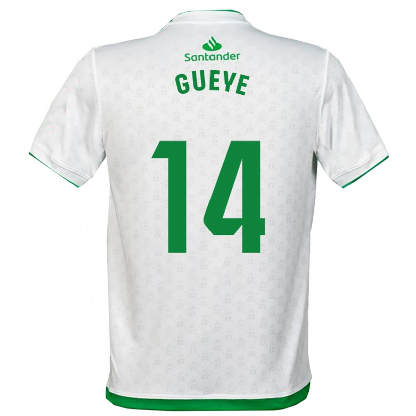 Danxen Dames Maguette Gueye #14 Groen Wit Thuisshirt Thuistenue 2025/26 T-Shirt