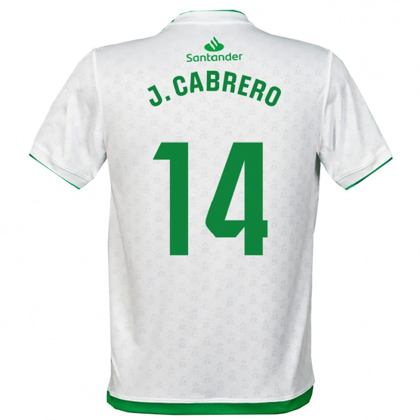 Danxen Dames Jimena Cabrero De La Llama #14 Groen Wit Thuisshirt Thuistenue 2025/26 T-Shirt