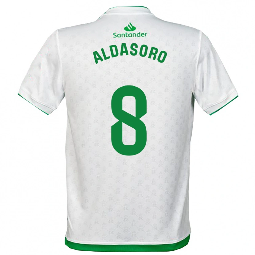 Danxen Dames Aritz Aldasoro #8 Groen Wit Thuisshirt Thuistenue 2025/26 T-Shirt