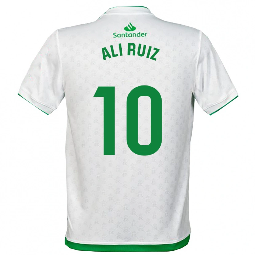 Danxen Dames Alicia Ruiz Pascua #10 Groen Wit Thuisshirt Thuistenue 2025/26 T-Shirt