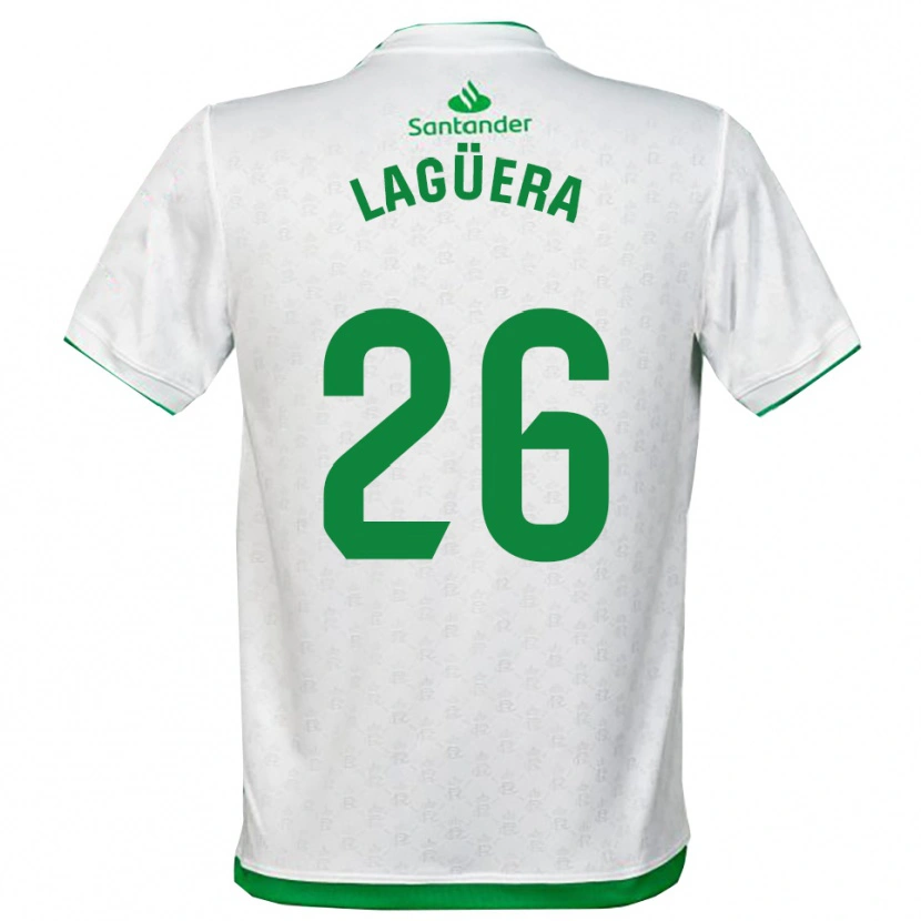 Danxen Dames Christian Lagüera #26 Groen Wit Thuisshirt Thuistenue 2025/26 T-Shirt