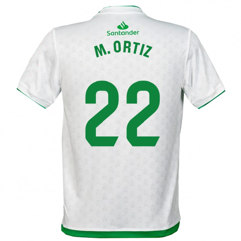 Danxen Dames María Ortiz Heras #22 Groen Wit Thuisshirt Thuistenue 2025/26 T-Shirt