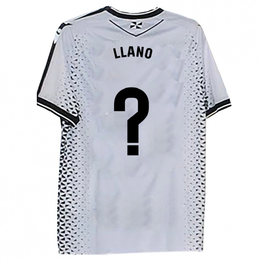 Danxen Dames Guillermo Llano #0 Wit Zwart Thuisshirt Thuistenue 2025/26 T-Shirt