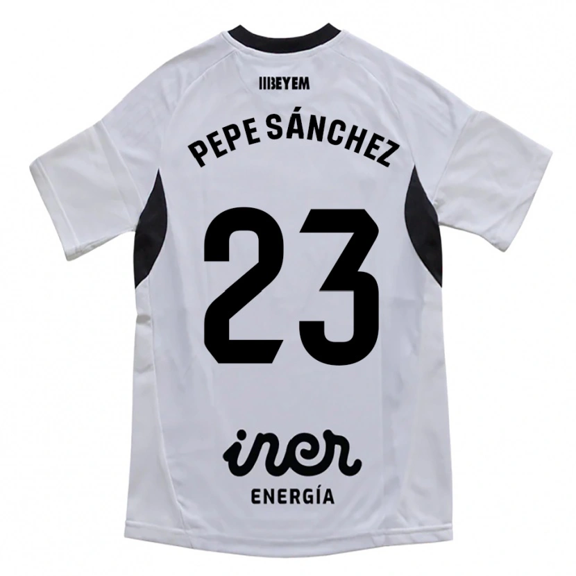 Danxen Dames Pepe Sánchez #23 Wit Paars Thuisshirt Thuistenue 2025/26 T-Shirt