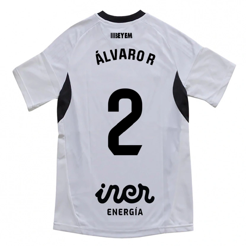 Danxen Dames Álvaro Rodríguez #2 Wit Paars Thuisshirt Thuistenue 2025/26 T-Shirt
