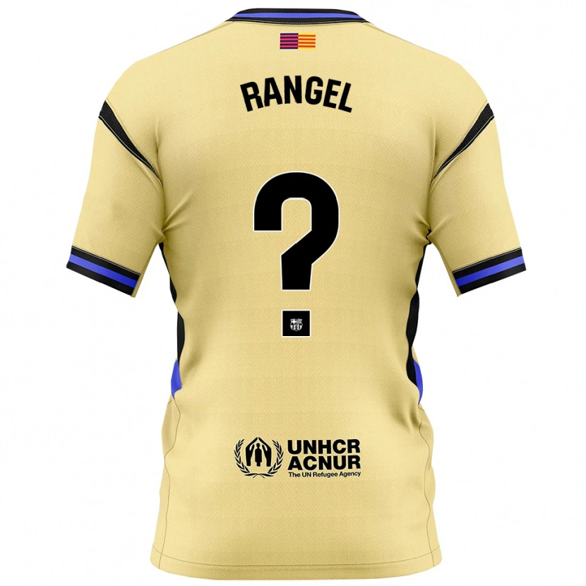 Danxen Dames Héctor Rangel #0 Geel Zwart Uitshirt Uittenue 2025/26 T-Shirt