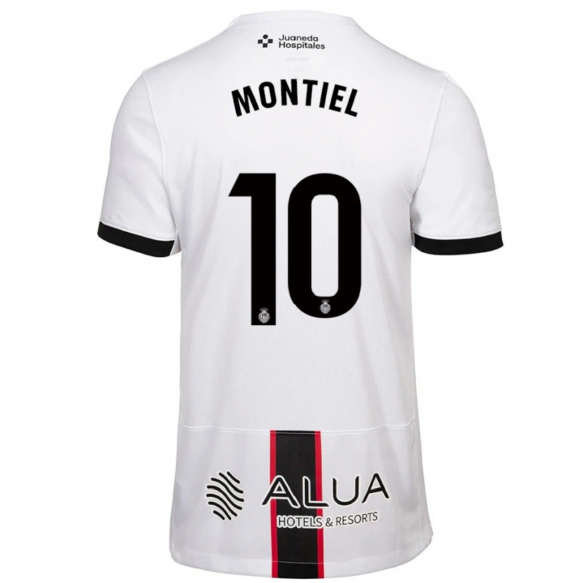 Danxen Dames Luis Montiel #10 Wit Zwart Uitshirt Uittenue 2025/26 T-Shirt