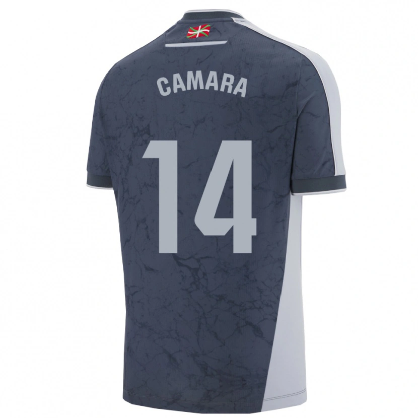Danxen Dames Ibra Cámara #14 Donkerblauw Wit Uitshirt Uittenue 2025/26 T-Shirt