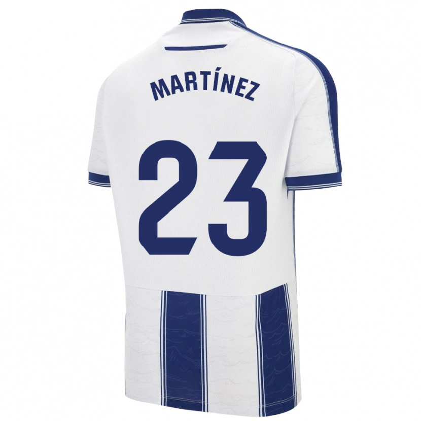 Danxen Dames Pablo Martínez #23 Marineblauw Wit Uitshirt Uittenue 2025/26 T-Shirt