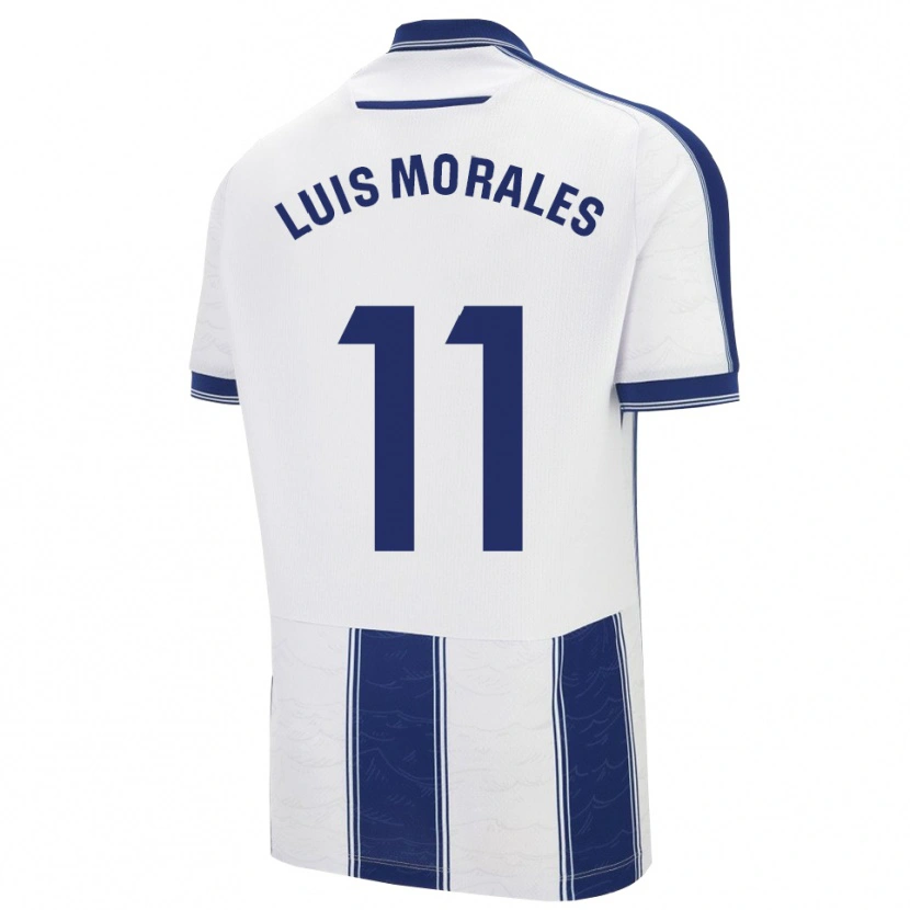 Danxen Dames José Luis Morales #11 Marineblauw Wit Uitshirt Uittenue 2025/26 T-Shirt