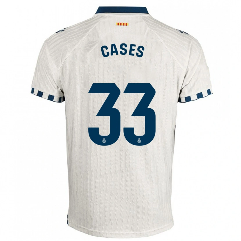 Danxen Dames Arnau Cases #33 Wit Blauw Uitshirt Uittenue 2025/26 T-Shirt
