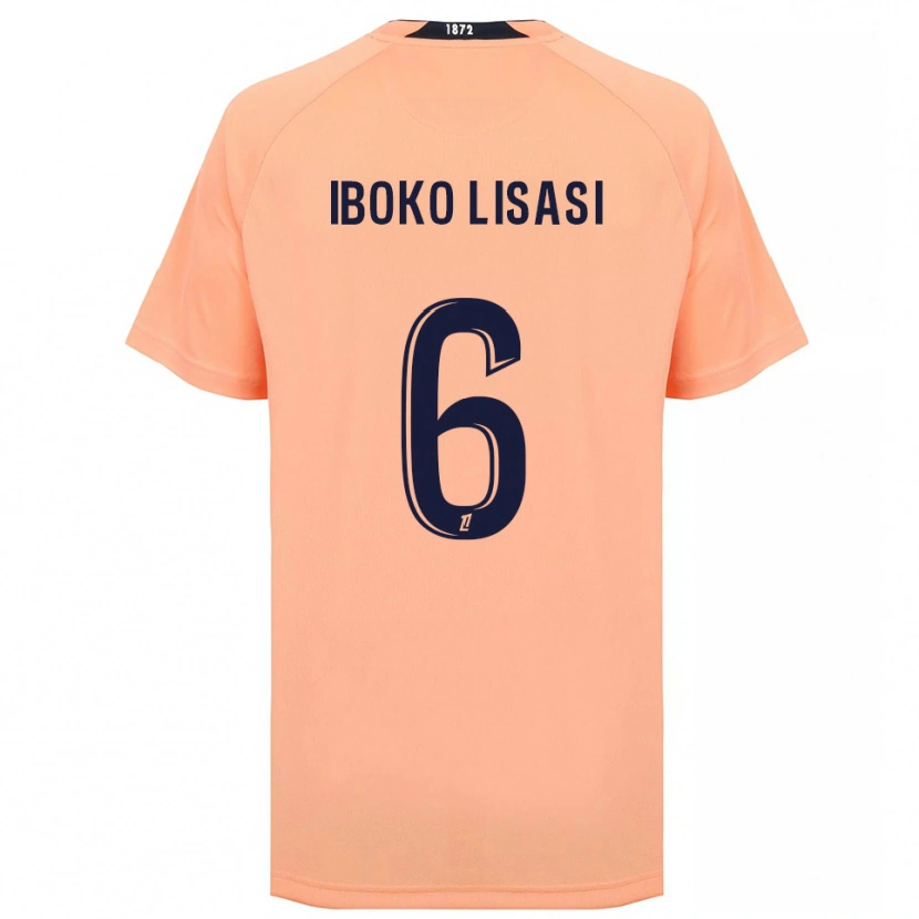 Danxen Dames Malachie Iboko Lisasi #6 Oranje Marineblauw Uitshirt Uittenue 2025/26 T-Shirt