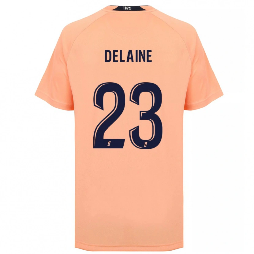 Danxen Dames Thomas Delaine #23 Oranje Marineblauw Uitshirt Uittenue 2025/26 T-Shirt