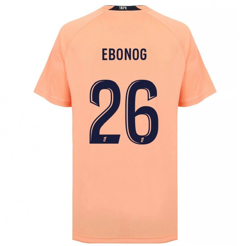 Danxen Dames Simon Ebonog #26 Oranje Marineblauw Uitshirt Uittenue 2025/26 T-Shirt
