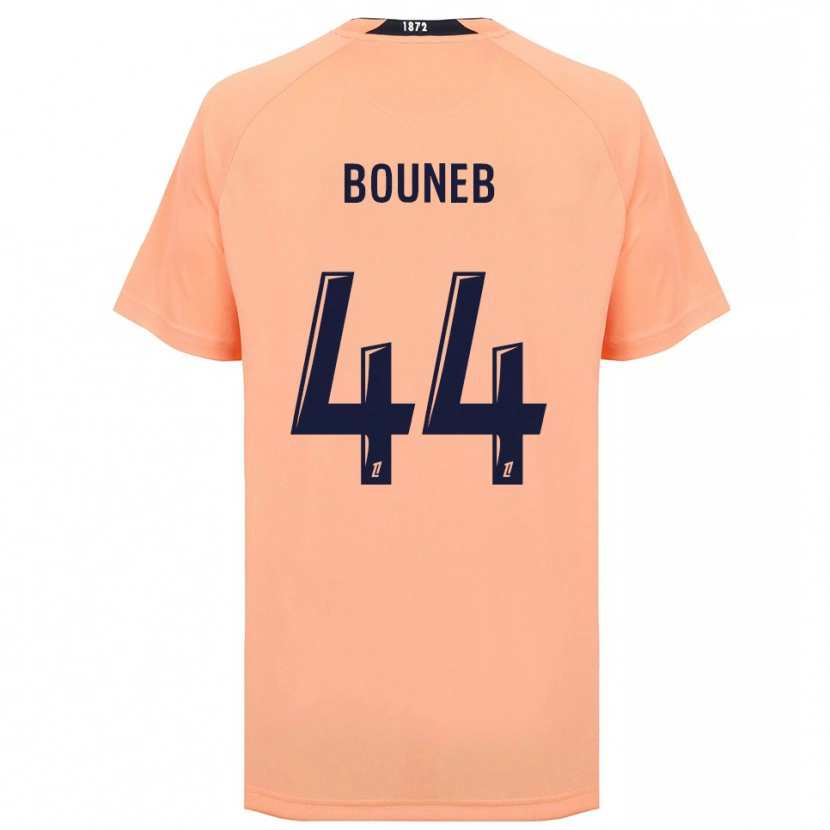 Danxen Dames Ismaïl Bouneb #44 Oranje Marineblauw Uitshirt Uittenue 2025/26 T-Shirt