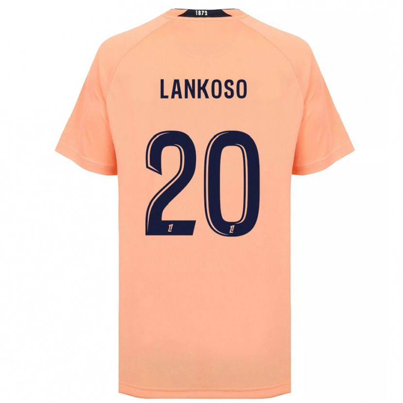 Danxen Dames Lenny Lankoso #20 Oranje Marineblauw Uitshirt Uittenue 2025/26 T-Shirt