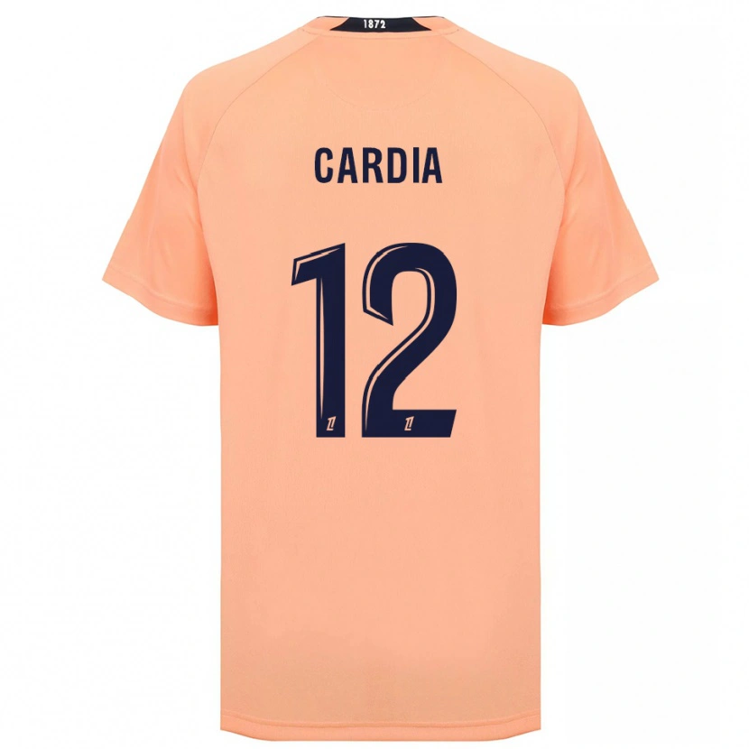 Danxen Dames Mickaëla Cardia #12 Oranje Marineblauw Uitshirt Uittenue 2025/26 T-Shirt