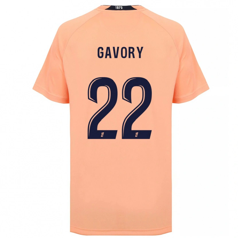 Danxen Dames Christy Gavory #22 Oranje Marineblauw Uitshirt Uittenue 2025/26 T-Shirt
