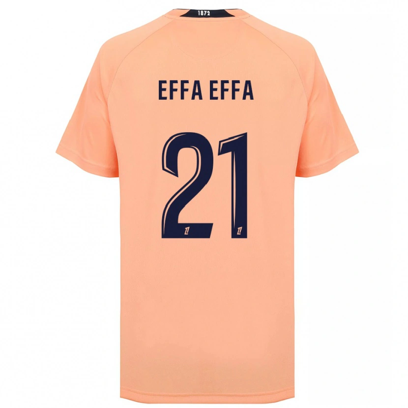 Danxen Dames Chancelle Effa Effa #21 Oranje Marineblauw Uitshirt Uittenue 2025/26 T-Shirt