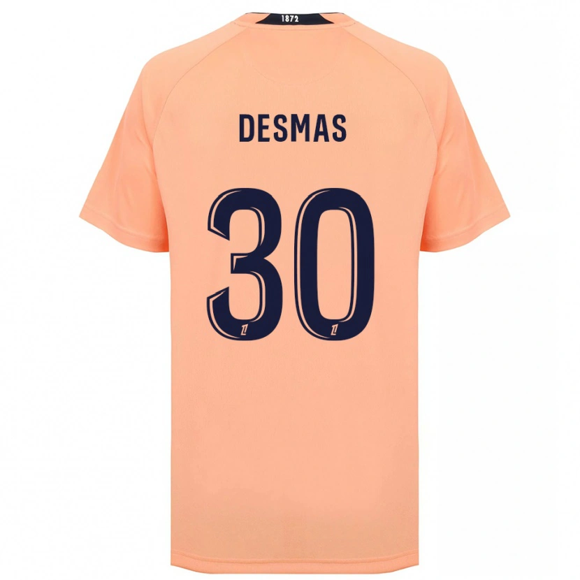 Danxen Dames Arthur Desmas #30 Oranje Marineblauw Uitshirt Uittenue 2025/26 T-Shirt
