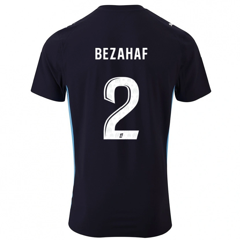 Danxen Dames Kelyann Bezahaf #2 Zwart Hemelsblauw Uitshirt Uittenue 2025/26 T-Shirt