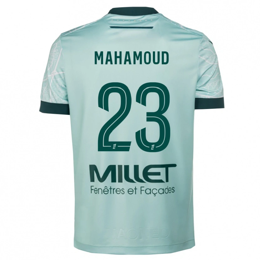 Danxen Dames Adel Mahamoud #23 Groen Wit Uitshirt Uittenue 2025/26 T-Shirt