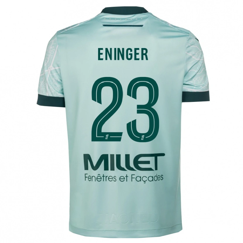 Danxen Dames Thelma Eninger #23 Groen Wit Uitshirt Uittenue 2025/26 T-Shirt