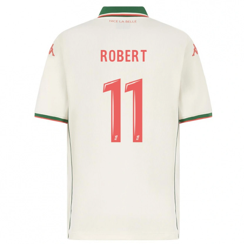 Danxen Dames Rachel Robert #11 Wit Groen Uitshirt Uittenue 2025/26 T-Shirt
