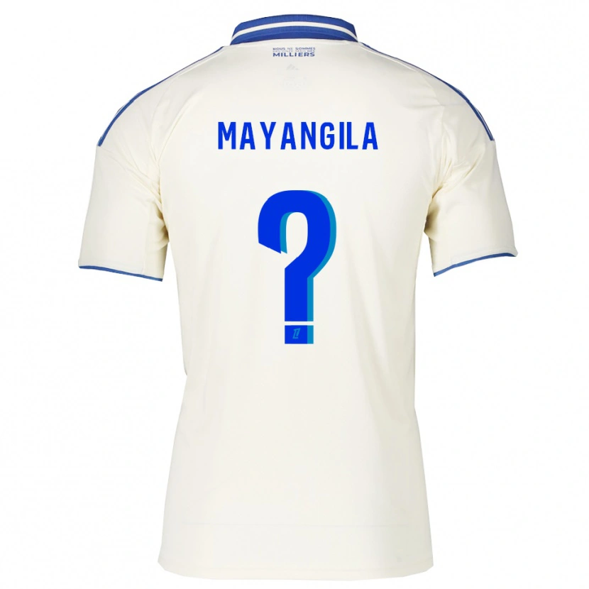Danxen Dames Ryan Tutu Mayangila #0 Champagne Blauw Uitshirt Uittenue 2025/26 T-Shirt