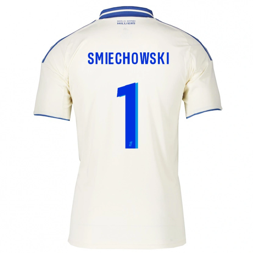 Danxen Dames Artur Smiechowski #1 Champagne Blauw Uitshirt Uittenue 2025/26 T-Shirt