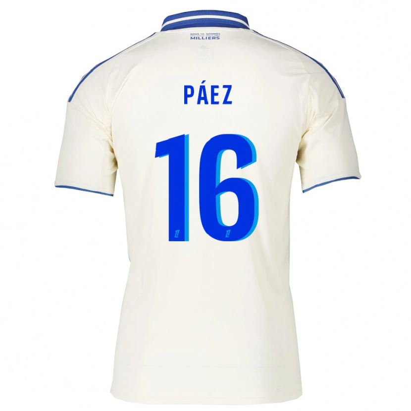 Danxen Dames Kendry Páez #16 Champagne Blauw Uitshirt Uittenue 2025/26 T-Shirt