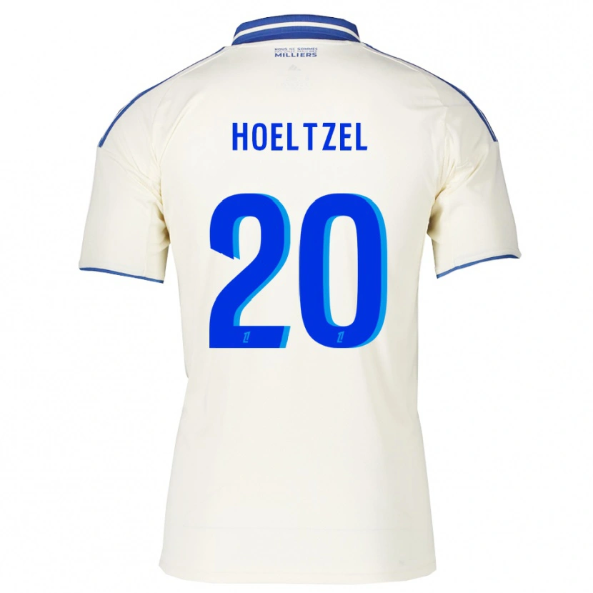 Danxen Dames Mégane Hoeltzel #20 Champagne Blauw Uitshirt Uittenue 2025/26 T-Shirt