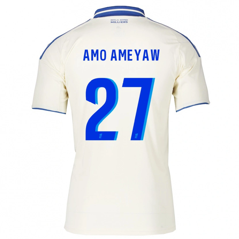 Danxen Dames Samuel Amo-Ameyaw #27 Champagne Blauw Uitshirt Uittenue 2025/26 T-Shirt