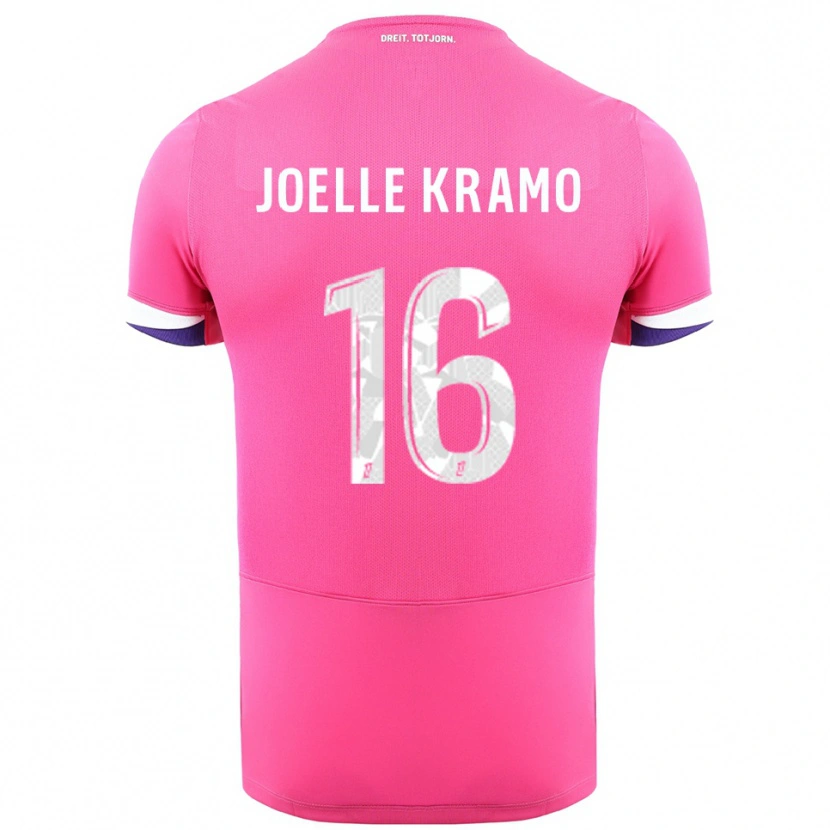 Danxen Dames Marie Joelle Kramo #16 Roze Wit Uitshirt Uittenue 2025/26 T-Shirt