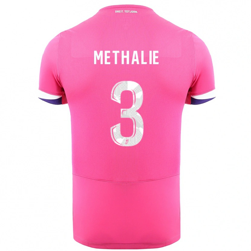Danxen Dames Dayann Methalie #3 Roze Wit Uitshirt Uittenue 2025/26 T-Shirt