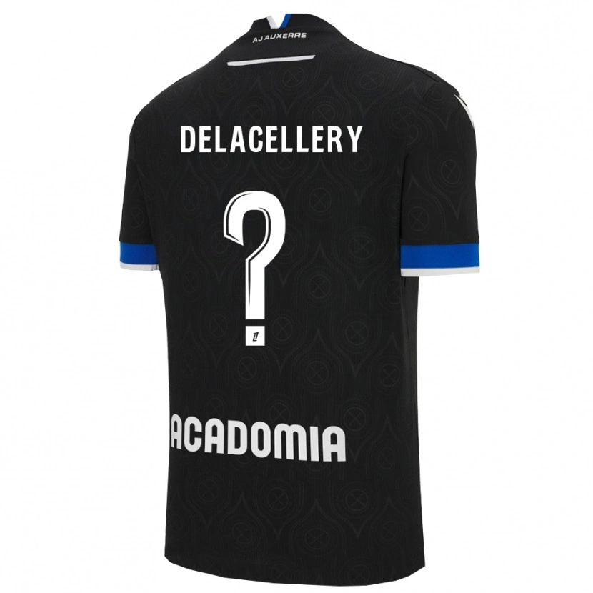 Danxen Dames Coralie Delacellery #0 Zwart Wit Uitshirt Uittenue 2025/26 T-Shirt