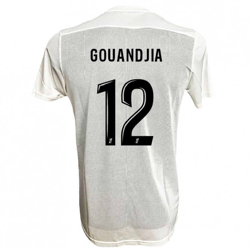 Danxen Dames Brady Gouandjia #12 Zwart Wit Uitshirt Uittenue 2025/26 T-Shirt