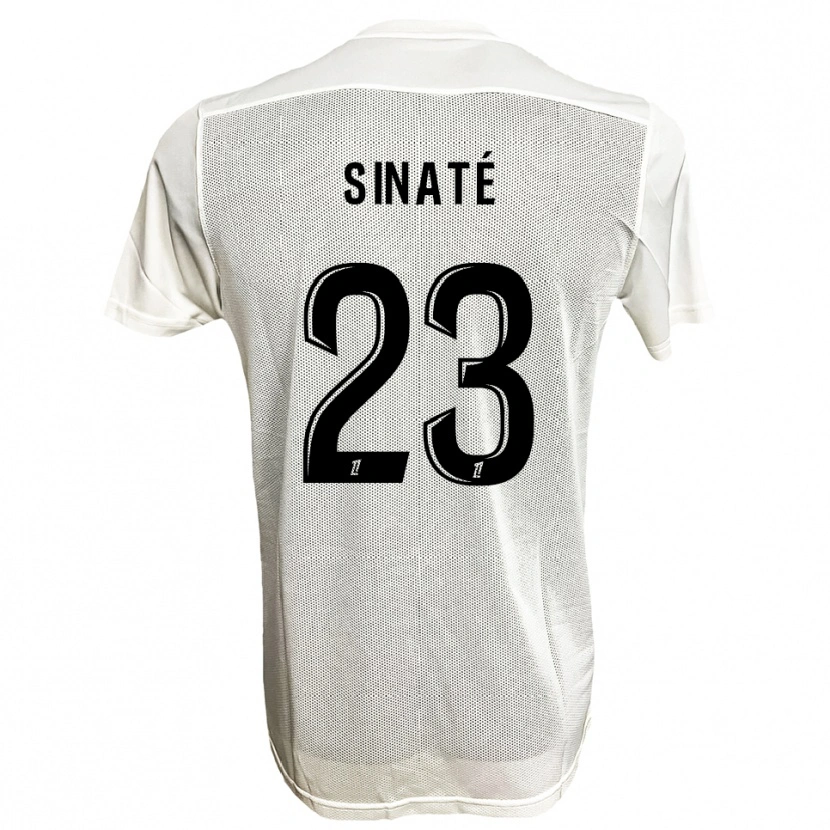 Danxen Dames Dan Sinaté #23 Zwart Wit Uitshirt Uittenue 2025/26 T-Shirt