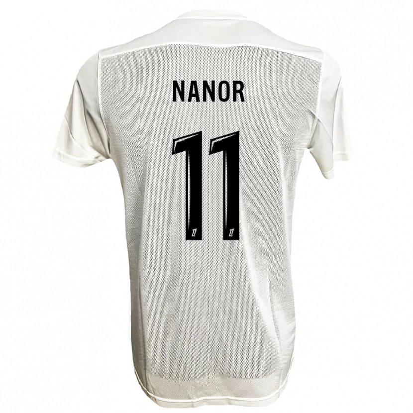 Danxen Dames Enzo Nanor #11 Zwart Wit Uitshirt Uittenue 2025/26 T-Shirt