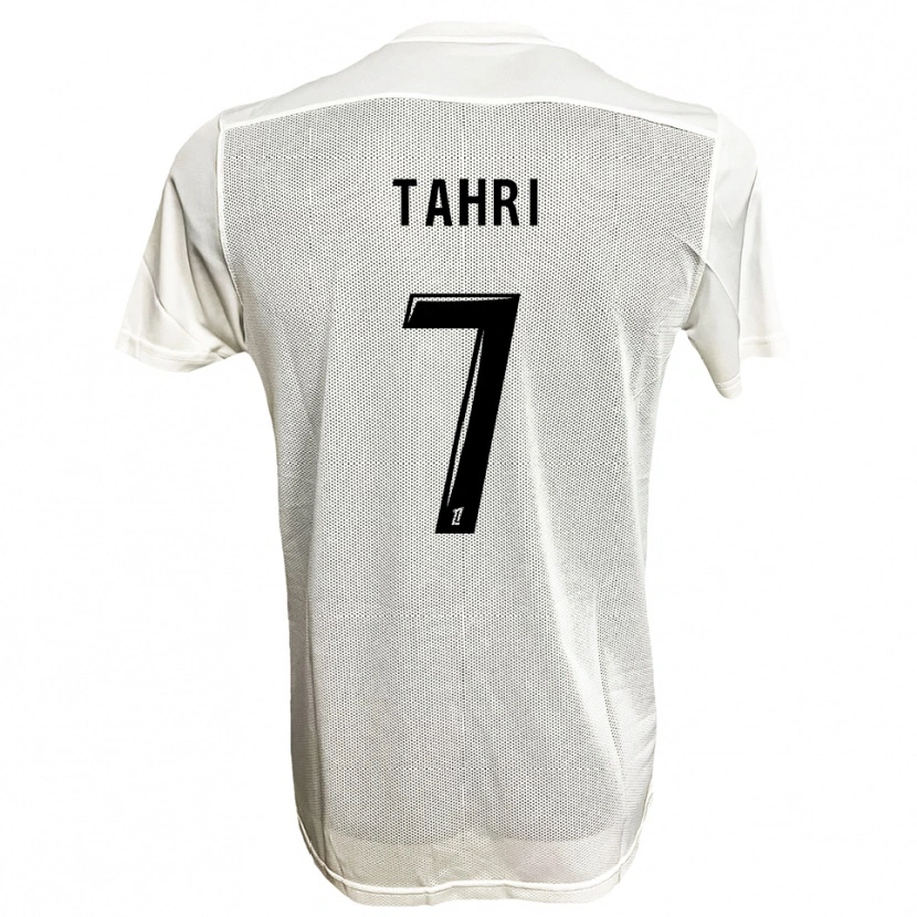 Danxen Dames Sofiane Tahri #7 Zwart Wit Uitshirt Uittenue 2025/26 T-Shirt