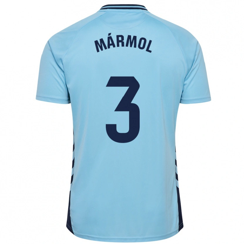 Danxen Dames Mika Mármol #3 Hemelsblauw Uitshirt Uittenue 2025/26 T-Shirt