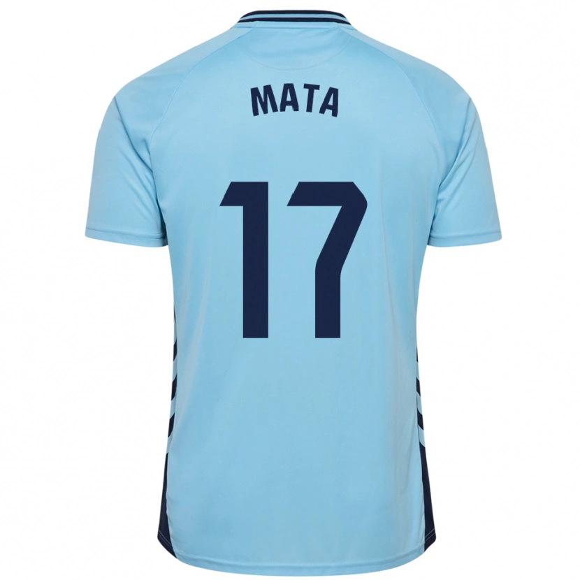 Danxen Dames Jaime Mata #17 Hemelsblauw Uitshirt Uittenue 2025/26 T-Shirt