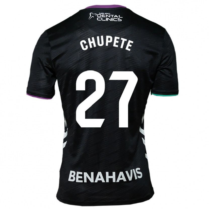 Danxen Dames Chupe #27 Zwart Paars Groen Uitshirt Uittenue 2025/26 T-Shirt