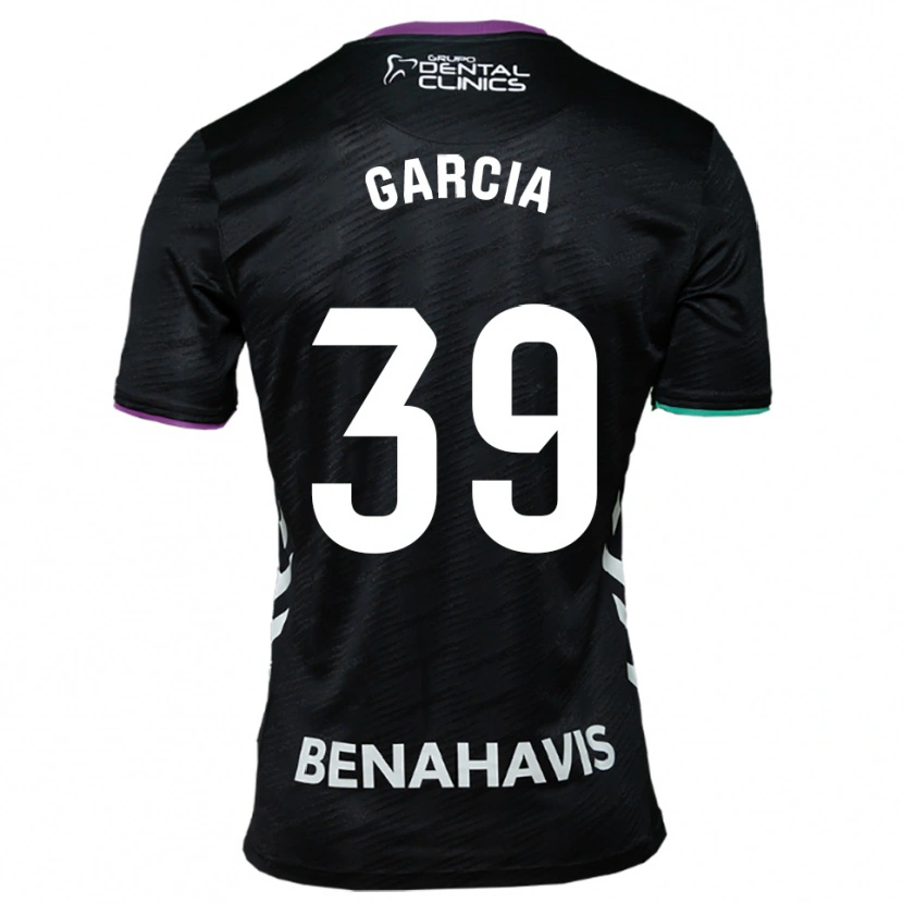 Danxen Dames Claudia García #39 Zwart Paars Groen Uitshirt Uittenue 2025/26 T-Shirt
