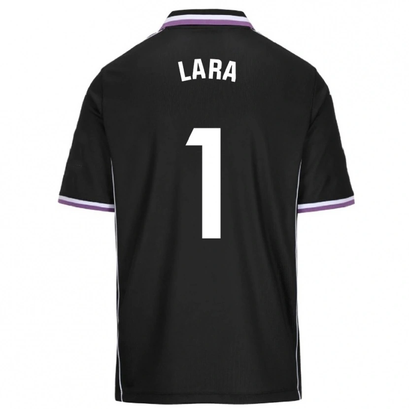 Danxen Dames Lara Lara De Las Heras Coello #1 Paars Zwart Uitshirt Uittenue 2025/26 T-Shirt