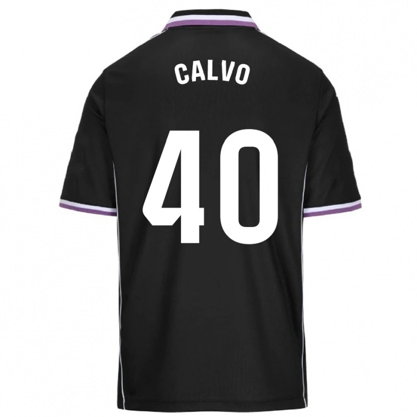 Danxen Dames Hugo Calvo #40 Paars Zwart Uitshirt Uittenue 2025/26 T-Shirt