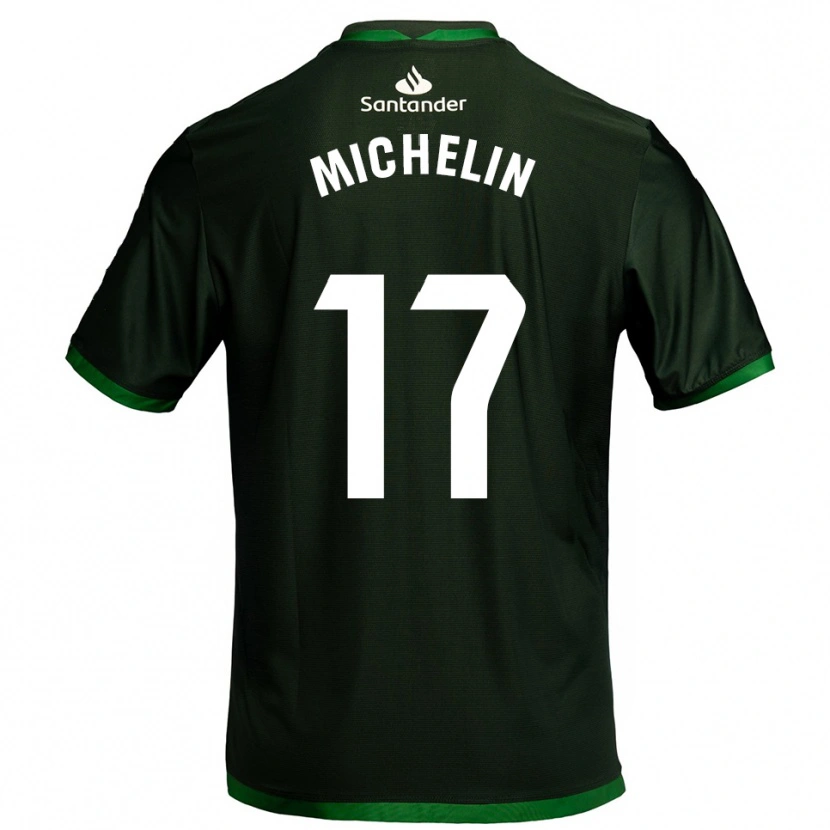 Danxen Dames Clément Michelin #17 Donkergroen Uitshirt Uittenue 2025/26 T-Shirt