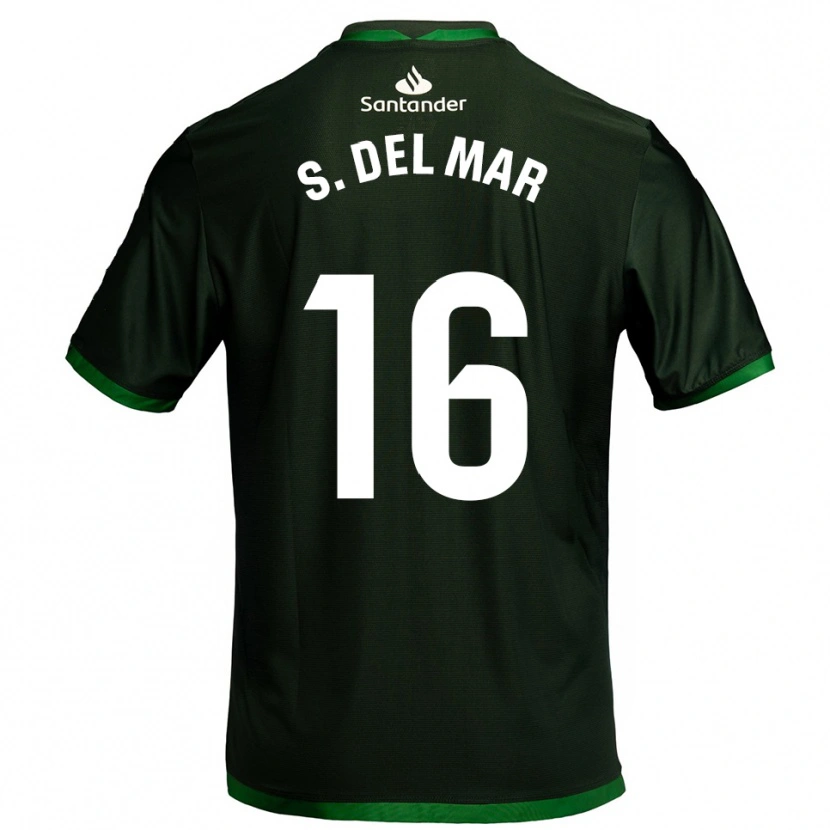 Danxen Dames Sonia Del Mar Perlaza Urquijo #16 Donkergroen Uitshirt Uittenue 2025/26 T-Shirt